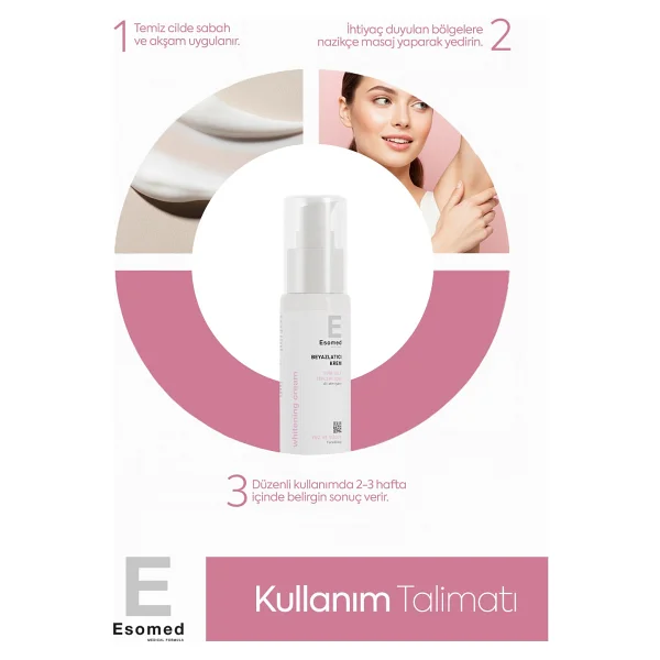 Esomed Beyazlatıcı Krem 50 Ml - Görsel 3