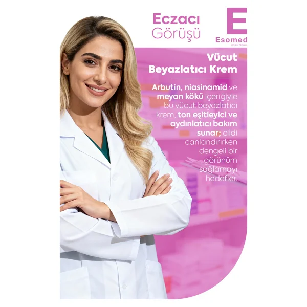 Esomed Beyazlatıcı Krem 50 Ml - Görsel 4