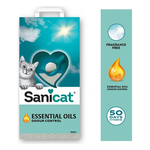 Sanicat Essential Oils Yasemin Kokulu 10 Kg Kedi Kumu - Görsel 3