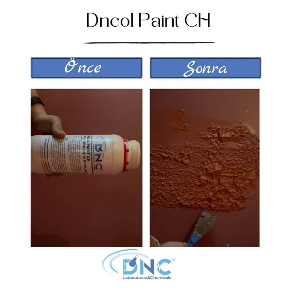 Dnc Ol Paint Ch Iç Ve Dış Cephe Slikonlu ,Plastik ,Su Bazlı, Yağlı Boya Ve Duvar Boya Sökücü-1.5kg - Görsel 3