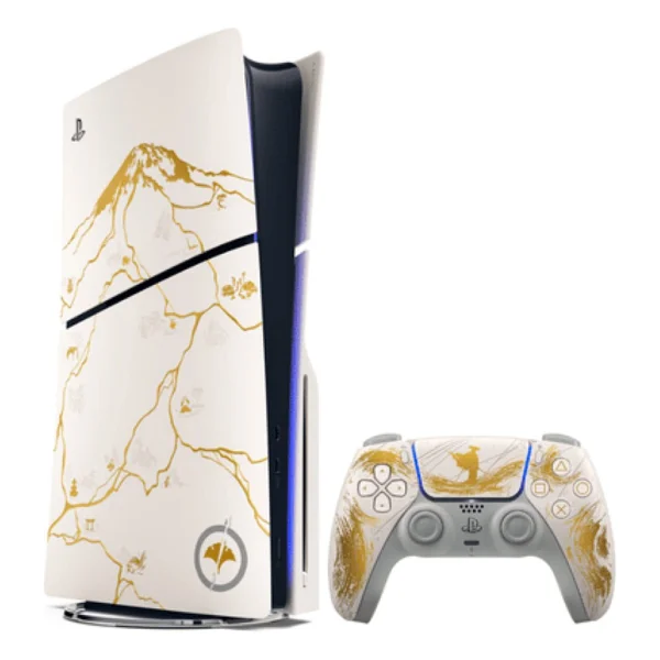 PS5 Slim Standart Ghost Of Yötei Limited Edition Oyun Konsolu - Görsel 3