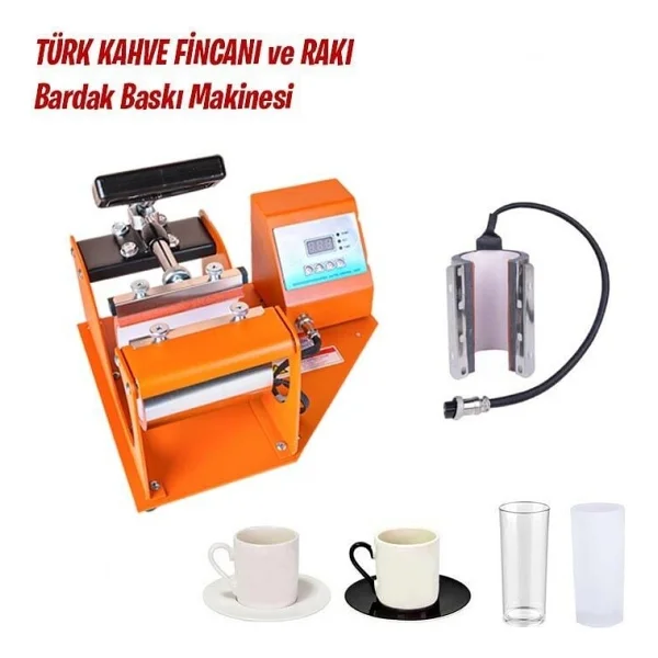 Epson Süblimasyon Türk Kahve Fincanı Ve Rakı Bardak Baskı Makinesi - Görsel 5
