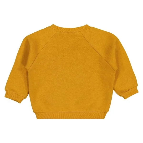 Civil Baby Keep Smiling Etiketli Basic 6-18 Ay Sweatshirt - Hardal 6-9 Ay - Görsel 8
