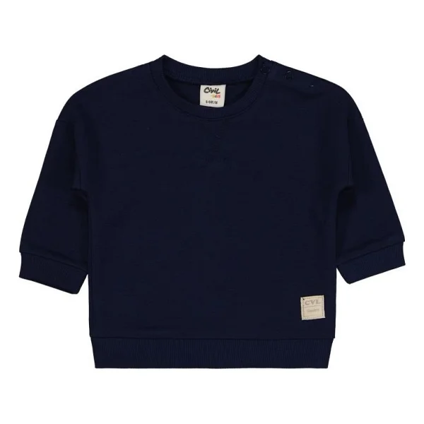 Civil Baby Civil Basic Timeless 6-18 Ay Sweatshirt - Kahverengi 6-9 Ay - Görsel 6