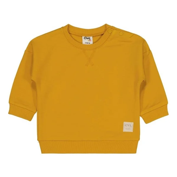 Civil Baby Civil Basic Timeless 6-18 Ay Sweatshirt - Sütlü Kahve - Taş - 18 - 24 Ay - Görsel 5