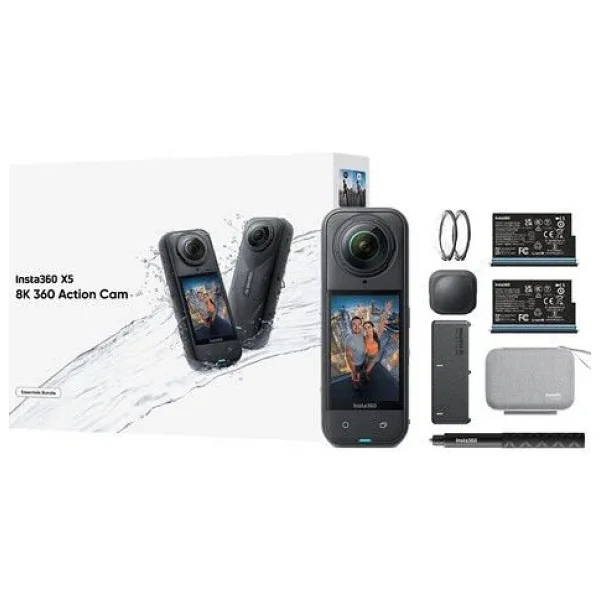 Insta360 X5 Aksiyon Kamerası - Essentials Kit - Görsel 3