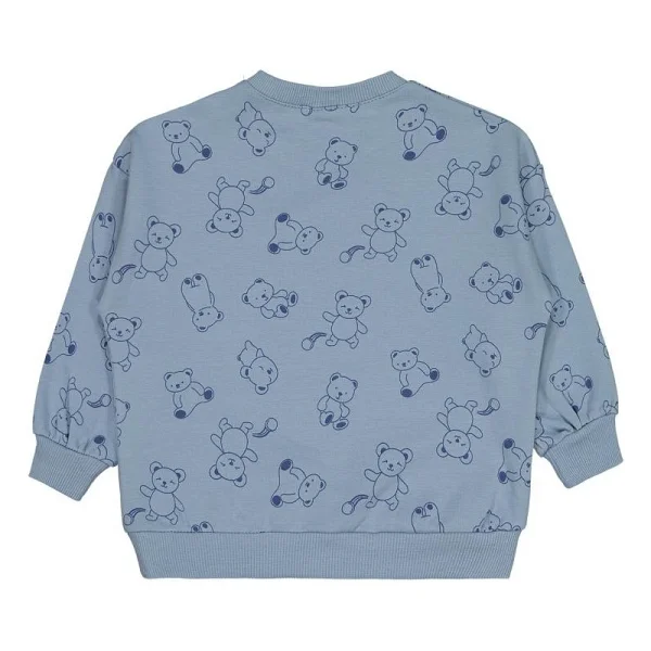 Civil Baby Kontür Ayı Empirme 6-18 Ay Sweatshirt - Bej 12-18 Ay - Görsel 3