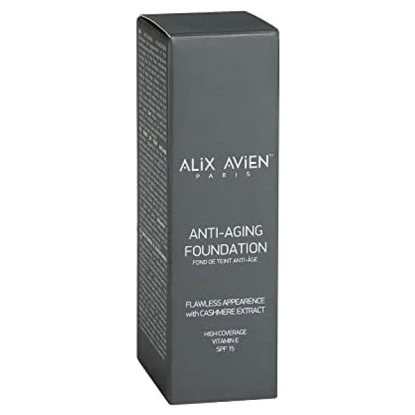 Alix Avien Anti Aging Vitamin İçeren Nemlendirici Spf 15+ 502 Pale Sand 35 Ml Likit Fondöten - Görsel 4
