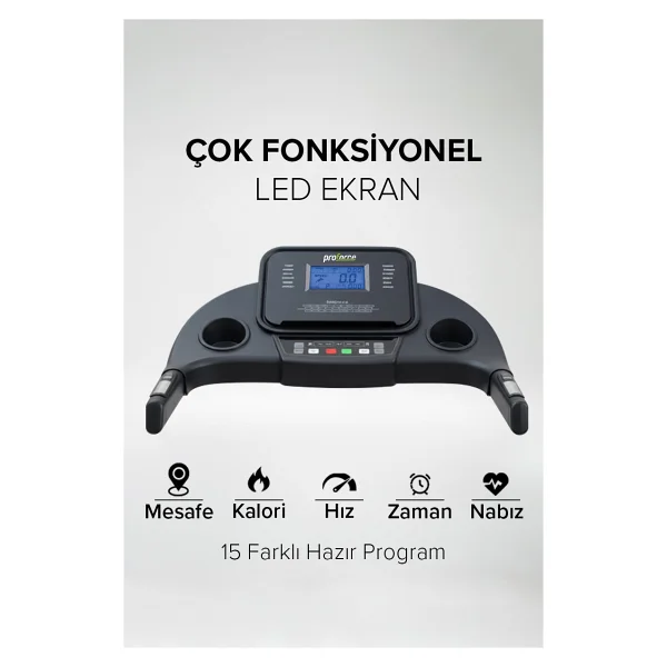 Proforce Zeta Katlanabilir Koşu Bandı - Görsel 3
