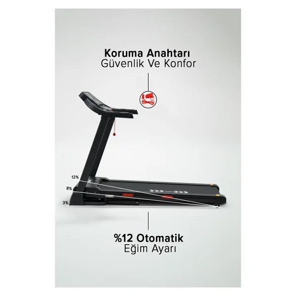 Proforce Zeta Katlanabilir Koşu Bandı - Görsel 5