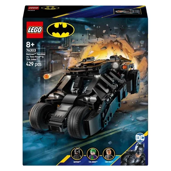 Lego 76303 Dc Batman Tumbler, Two Face Ve Joker'e Karşı - Görsel 9
