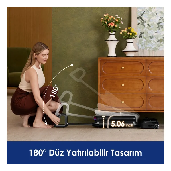 Tineco Floor One S9 Artist Neo Islak Kuru Şarjlı Dikey Süpürge - Görsel 6