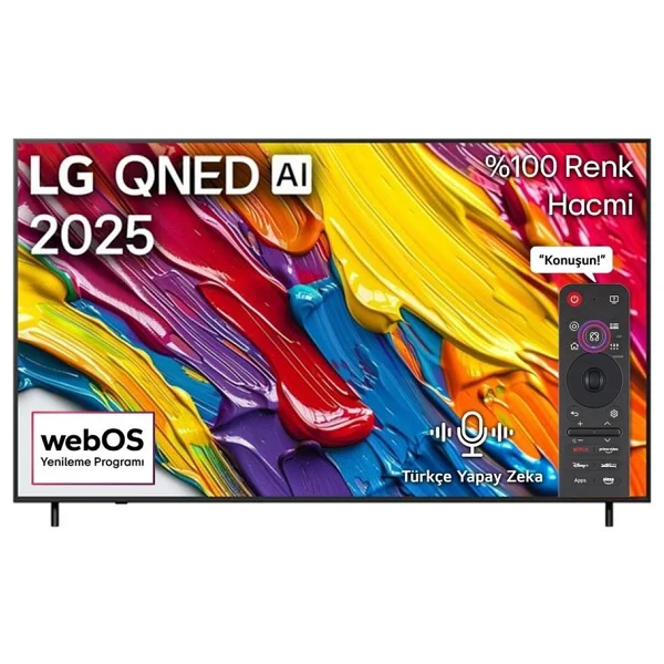 Lg 65qned82a6b 4K Ultra HD 65" 165 Ekran Uydu Alıcılı Webos Smart Qned TV - Görsel 7