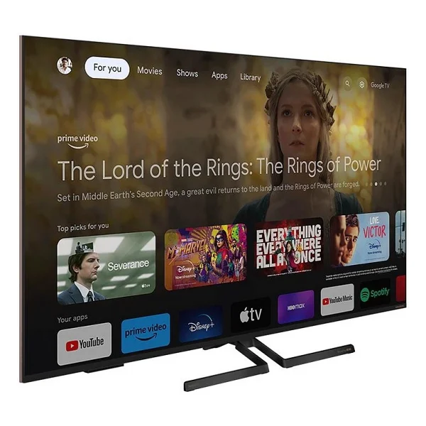 Grundig 55 Gq 950 A 4K Ultra HD 55" 140 Ekran Uydu Alıcılı Google Smart QLED TV - Görsel 2