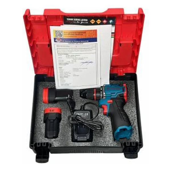 Catpower E1016 Çift Akülü 2 Ah Vidalama Makinesi - Görsel 2