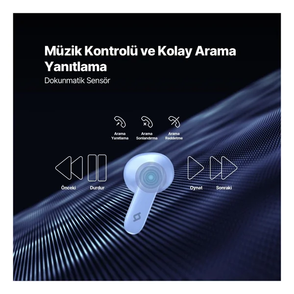Ttec Airbeat Glace 2km170 TWS Kulak İçi Bluetooth Kulaklık - Görsel 3