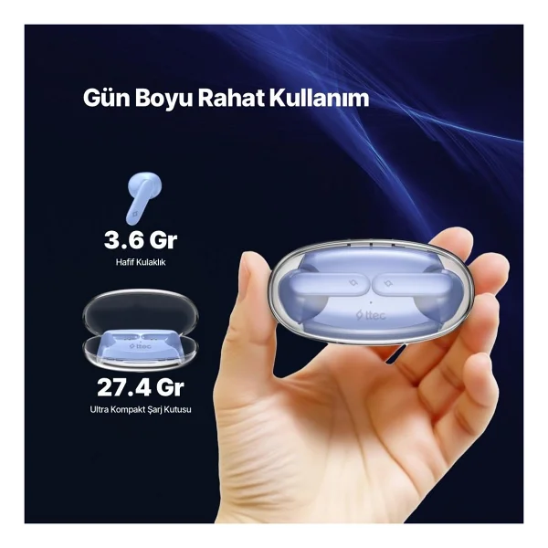 Ttec Airbeat Glace 2km170 TWS Kulak İçi Bluetooth Kulaklık - Görsel 5