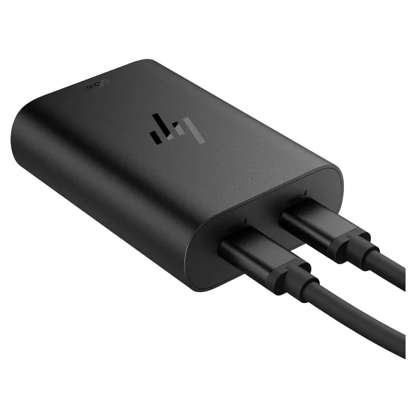 Hp 65w Gan USB-C Dizüstü Bilgisayar Şarj Cihazı 600q7aa - Siyah - Görsel 4