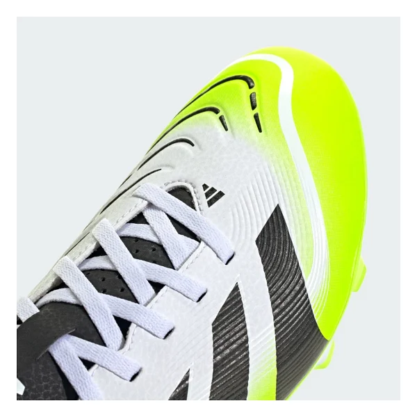 Adidas Predator Club Fg/Mg Jh8847 Beyaz-Siyah-Sarı Krampon - Görsel 5