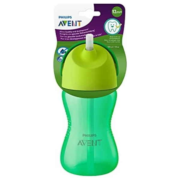 Philips Avent Scf798/01 Damlatmaz Pipetli Bardak 300 Ml Yeşil - Görsel 6