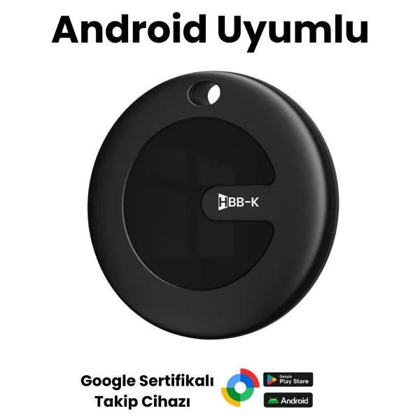 Hbb-K Hi Tag Android Uyumlu Google Sertifikalı Akıllı Takip Cihazı 2'li Paket - Android Uyumludur - Görsel 2