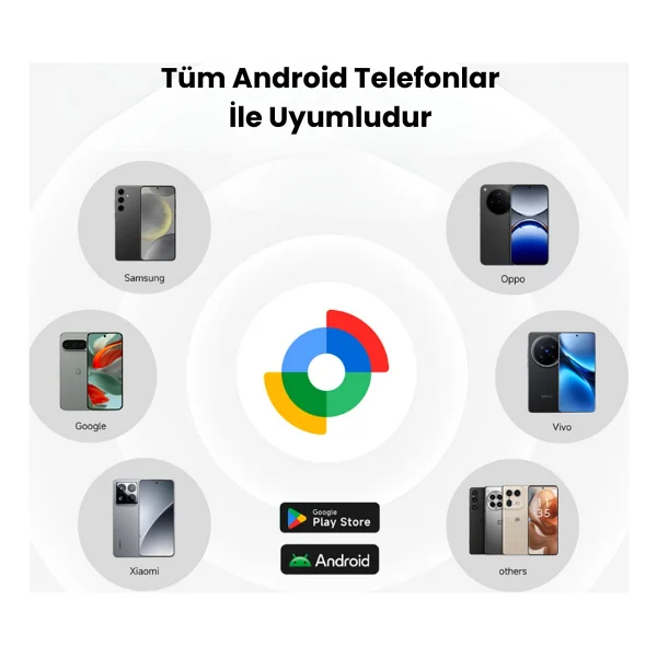 Hbb-K Hi Tag Android Uyumlu Google Sertifikalı Akıllı Takip Cihazı 2'li Paket - Android Uyumludur - Görsel 3
