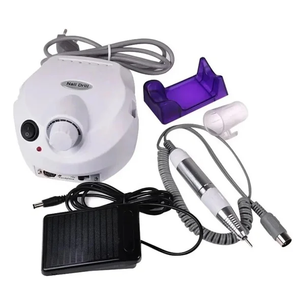 Profesyonel Elektrikli Freze Tırnak Parlatıcı Törpü Manikür Pedikür Makinesi Point Power - Görsel 4