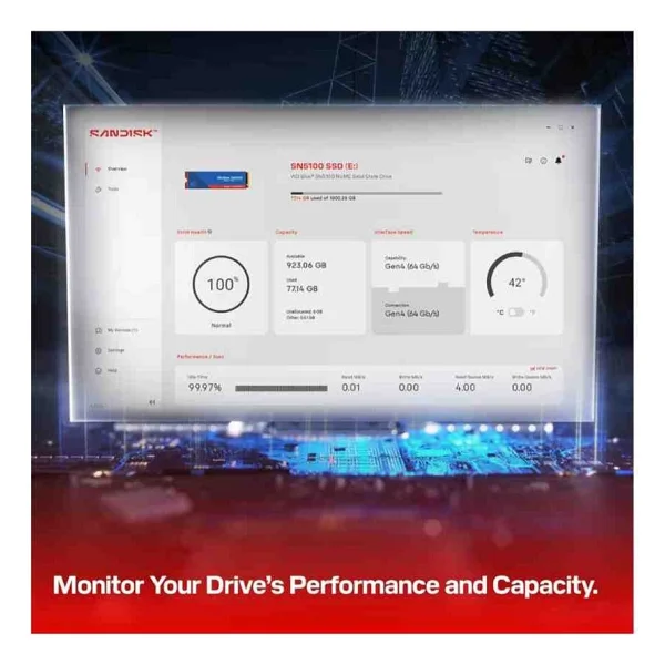Western Digital Blue Sn5100 Wds500g5b0e Pcı-Express 4.0 500 GB M.2 SSD - Görsel 2