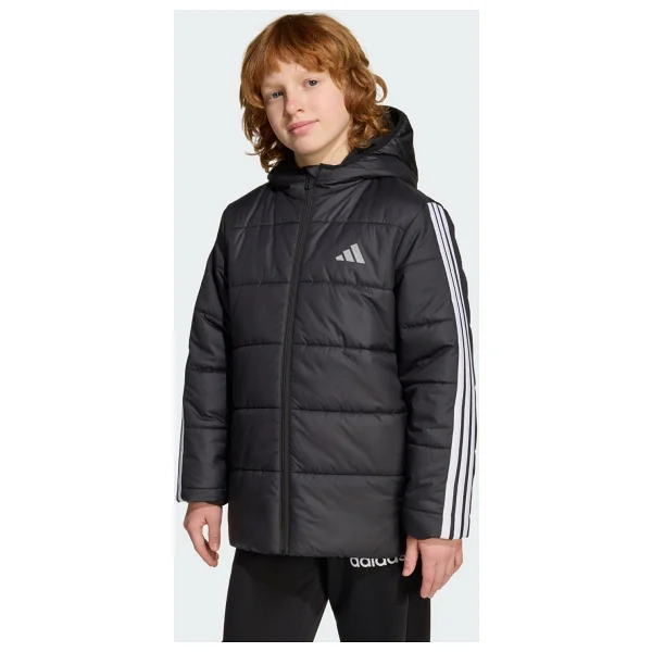 Adidas Essentials 3-Stripes Padded Jl7402 Kapüşonlu Çocuk Şişme Mont - Görsel 2