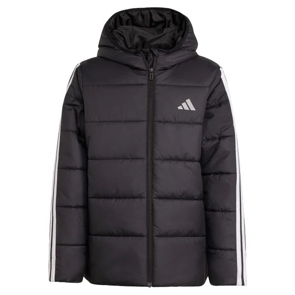 Adidas Essentials 3-Stripes Padded Jl7402 Kapüşonlu Çocuk Şişme Mont - Görsel 5