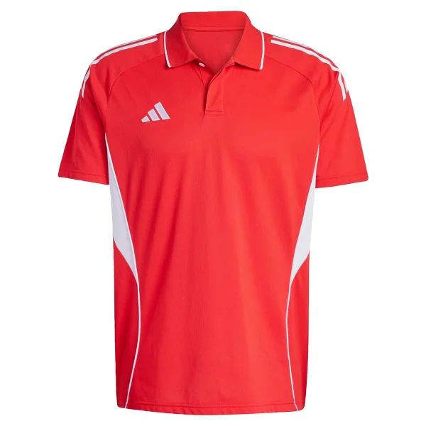 Adidas Tiro 25 Competition Jy1802 Kırmızı Kısa Kollu Polo Yaka Erkek Spor Tişört - Görsel 4