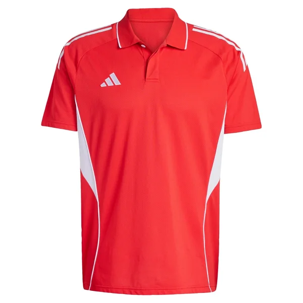 Adidas Tiro 25 Competition Jy1802 Kırmızı Kısa Kollu Polo Yaka Erkek Spor Tişört - Görsel 6