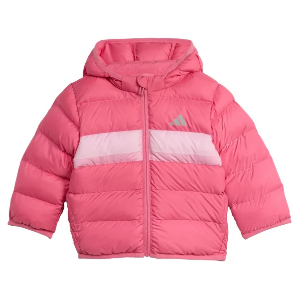 Adidas Synthetic Down Jl7390 Koyu Pembe Bebek Mont - Görsel 6