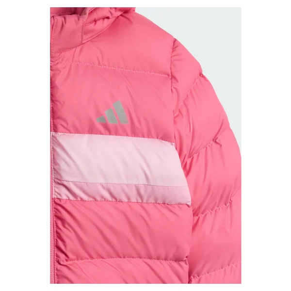 Adidas Synthetic Down Jl7390 Koyu Pembe Bebek Mont - Görsel 5