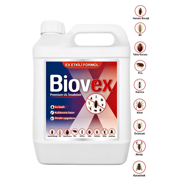 Biovex Premium UL İnsektisit Haşere İlacı 5 lt - Görsel 5