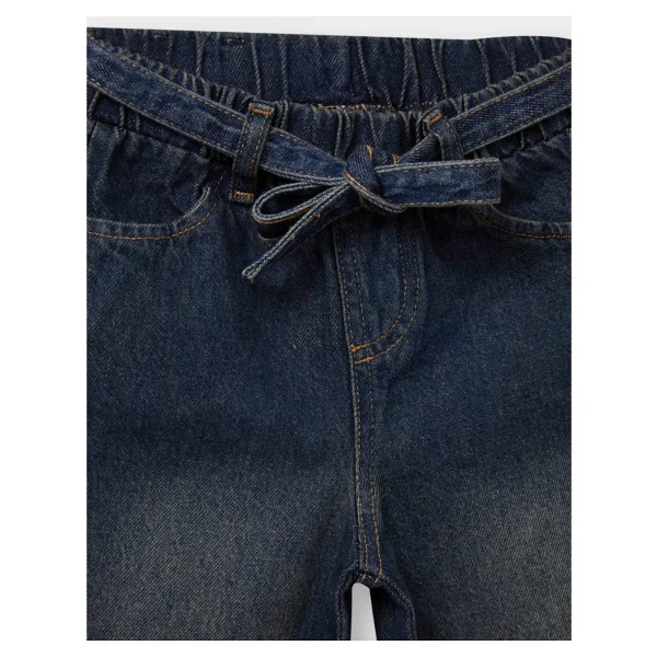 Defacto Kız Bebek Wide Leg Jean Pantolon G3011a525au - Mavi-Nm28 - 9 - 12 Ay - Görsel 3