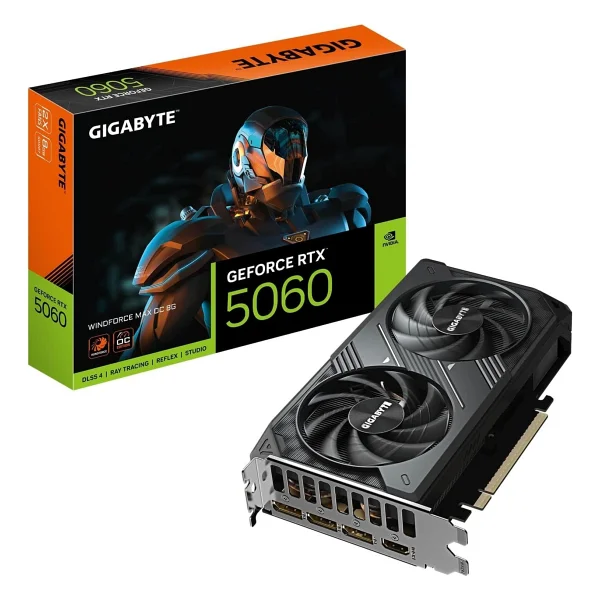 Gıgabyte Rtx5060 8gb Gddr7 128bıt Grafik Kartı 1000 MHz Çekirdek Hızı Hdmı Ve Dvı-D Çıkışlı - 56ısn8mdcpct Ekran Kartı Siyah Gv-N5060wf2max Oc Seçenek Gddr7-16 GB RTX 4070 - Görsel 9
