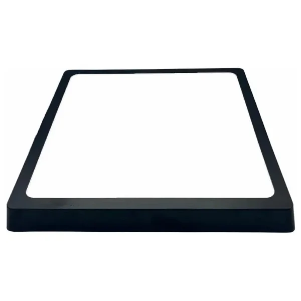 Zmr 24w Sıvaüstü Beyaz Işık Siyah Kasa Kare Panel LED Armatür - Siyah - Beyaz - Görsel 5