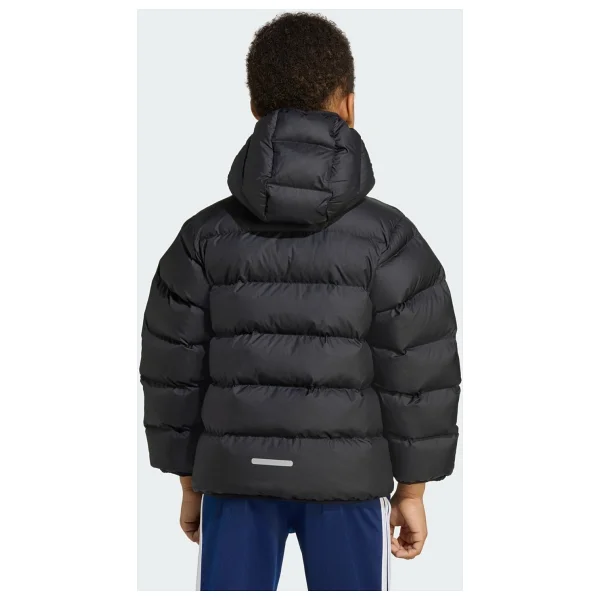 Adidas Synthetic Down Jm8864-Jl7430 Kapüşonlu Siyah Çocuk Şişme Mont - Görsel 7