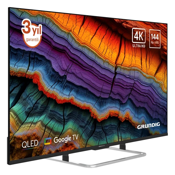 Grundig 75 Gq 800a 4K Ultra HD 75" 190 Ekran Uydu Alıcılı Google Smart QLED TV - Görsel 3