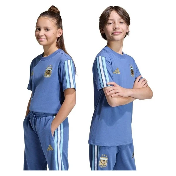 Adidas Arjantin Dna Jz6302 Kısa Kollu Bisiklet Yaka Çocuk Tişört - Görsel 8