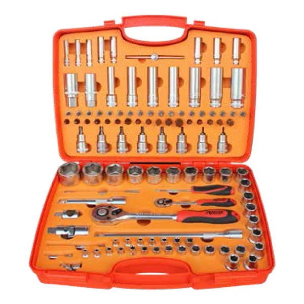 Rico 006-Rc1011 110 Parça 1/2-1/4 6 Köşeli Lokma Takımı - Görsel 2