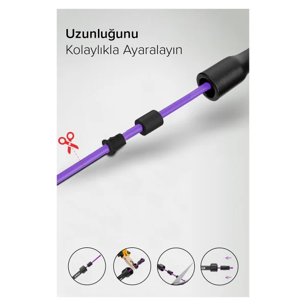 Proforce Atp-3000 Mor Atlama İpi - Görsel 3