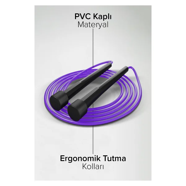 Proforce Atp-3000 Mor Atlama İpi - Görsel 4