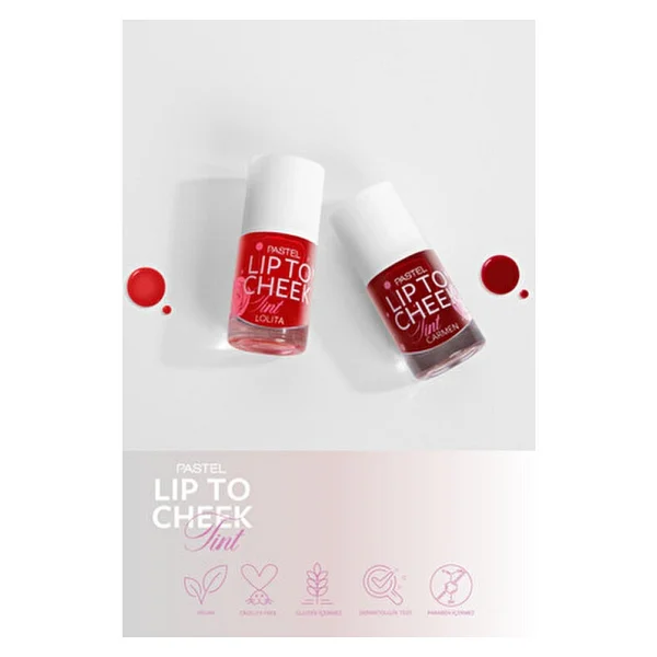 Pastel Lip To Cheek Tint Lolita Ruj Ve Allık - Görsel 10