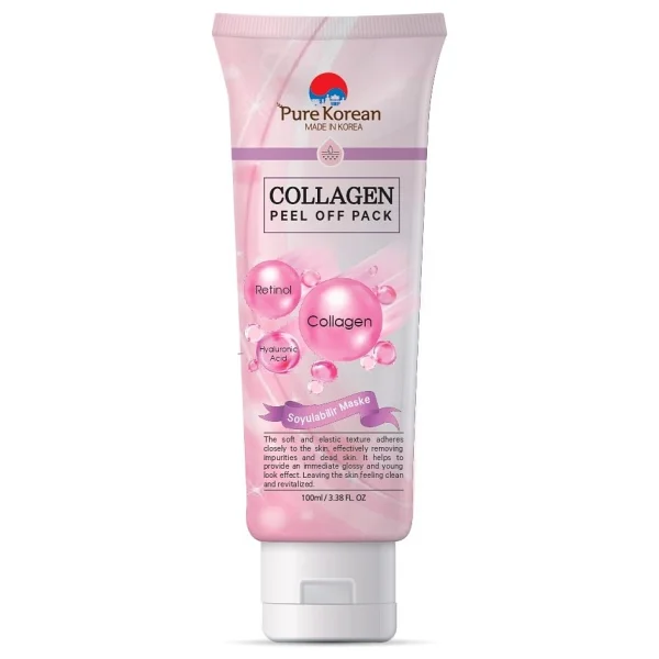 Pure Korean Collagen Peel Off Mask 100 Ml Yüz Maskesi - Görsel 2