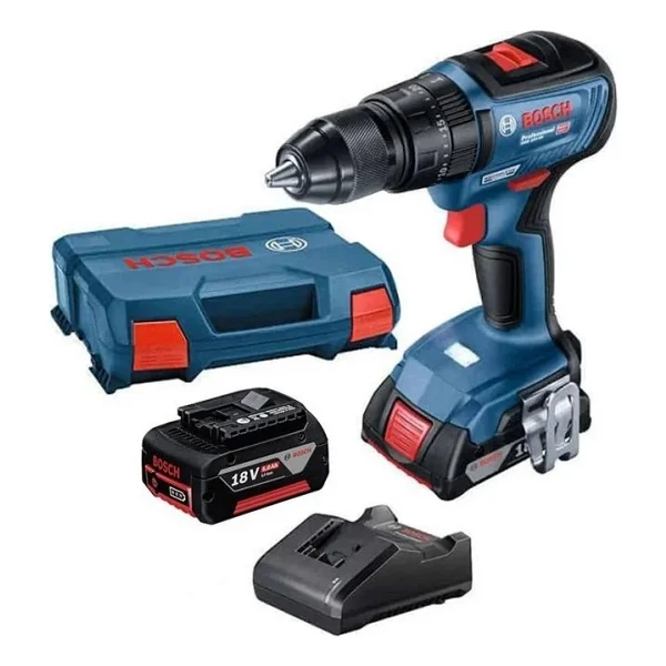 Bosch Gsr 18v-50 Çift Akülü 5 Ah Vidalama Makinesi - Görsel 5