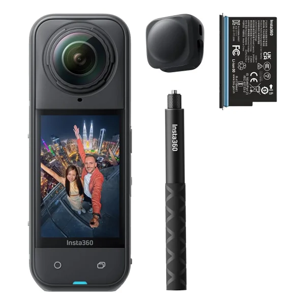 Insta360 X5 Aksiyon Kamerası - Başlangıç Kiti - Görsel 4