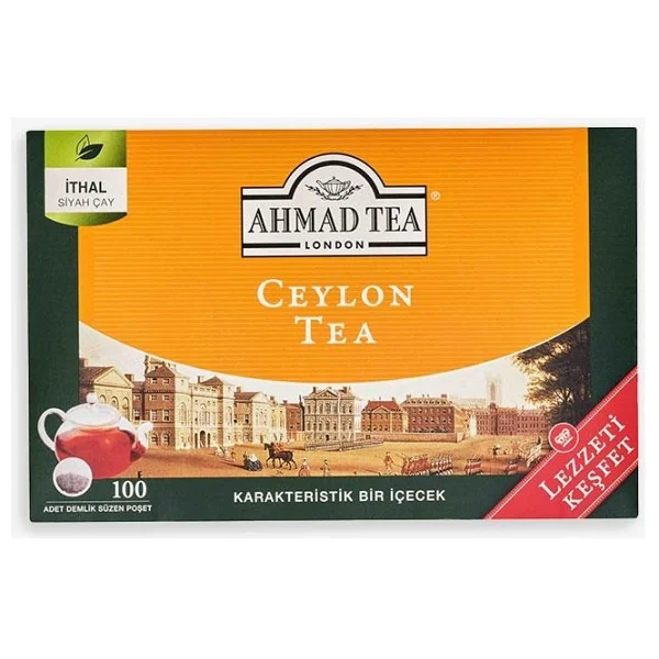 Ahmad Tea Ceylon 100'lü Demlik Poşet Çay - Görsel 2