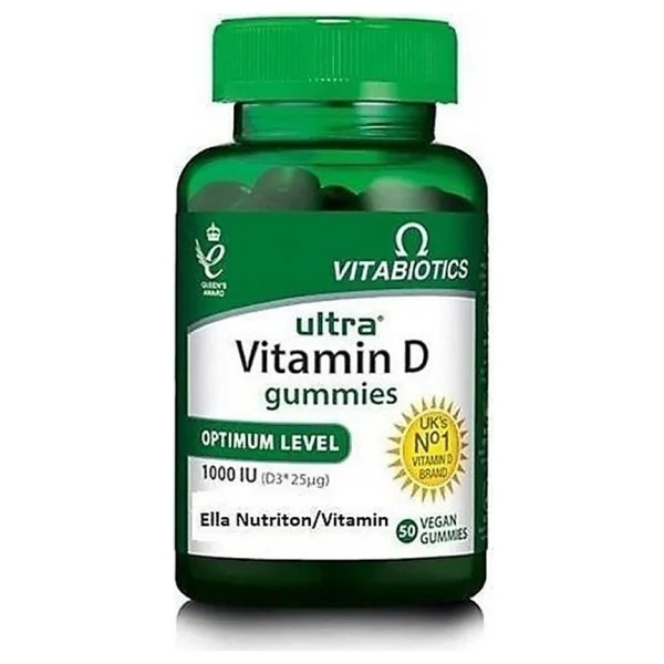 Vitabiotics Ultra Vitamin D Gummies 1000 IU 50 Kapsül - Görsel 5